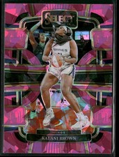 2024 Panini Select WNBA #10 Kalani Brown Prizms Pink Ice