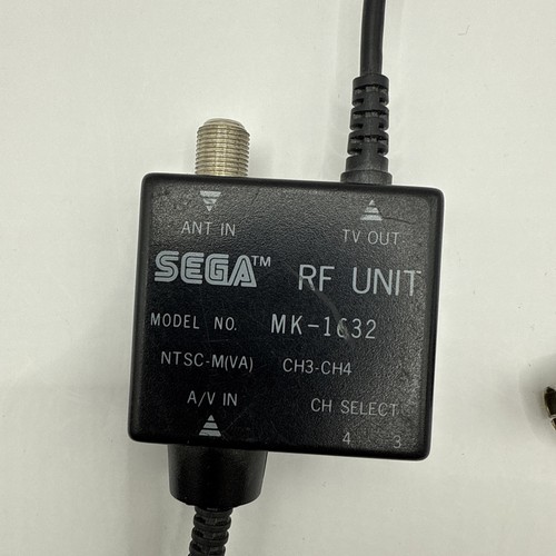 Sega Genesis OEM RF Unit MK-1632 AV Cable Adapter - Picture 3 of 16