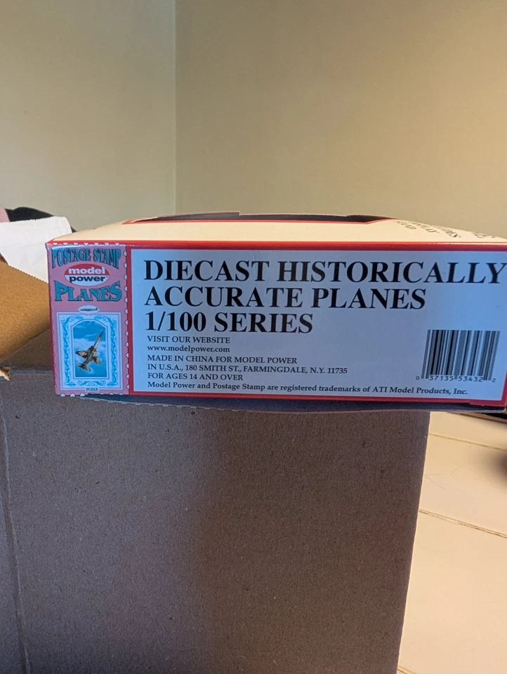 Postage Stamp Planes Model Power Mitsubishi A6M2B Zero Fighter - Image 4 of 4