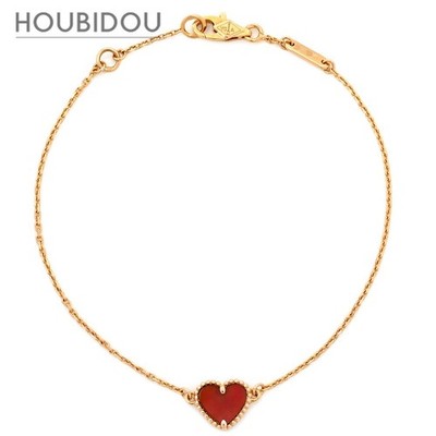 Van Cleef & Arpels Sweet Alhambra Bracelet Carnelian Rose Gold 18K VCARN59L00