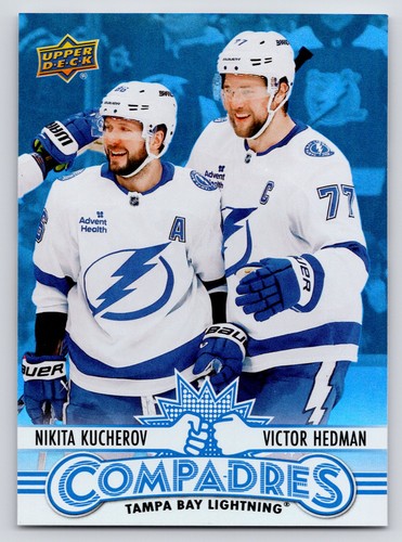 Nikita Kucherov/Victor Hedman #CM-7 2025 Upper Deck Compadres card