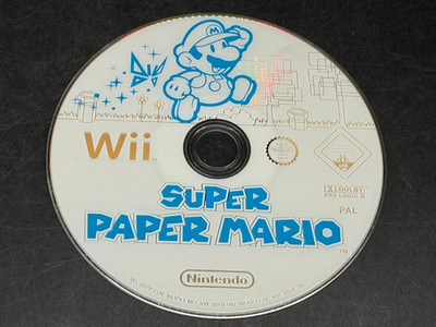 Super Paper Mario  für Nintendo Wii USK 0 NUR CD