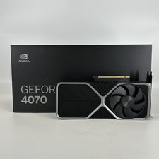NVIDIA Founders Edition GeForce RTX 4070 12GB - Graphics Card - Excellent