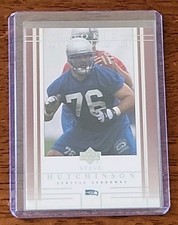 Steve Hutchinson 2001 Upper Deck Rookie RC ~ HOF