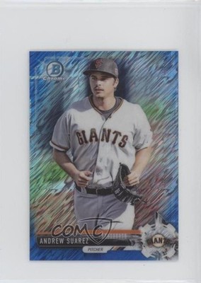 2017 Bowman Chrome Minis Prospects Blue Shimmer Refractor /150 Andrew Suarez 1u6