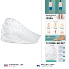 Adjustable heel lifts for uneven legs, leg length discrepancy, orthopedic