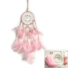DIY Dream Catcher Making Kit, Macrame Dream Catcher Craft Supplies Kids Bedroom