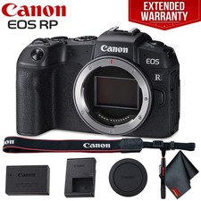 Canon EOS RP Mirrorless Digital Camera Body Only Includes and 1-Year Extended