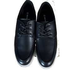Bruno Marc Men's Black Lace-Up Casual Sneaker Round Toe AU 11 BMUMSP2503