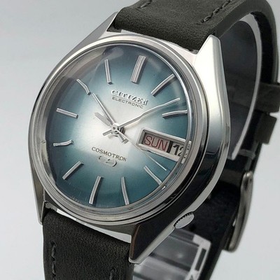 Citizen Cosmotron 4-790138 Y Electronic Day Date Quartz