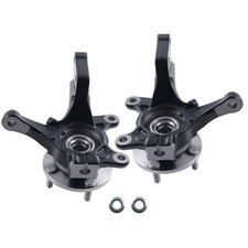 Conjunto de nudillo de buje de cojinete de rueda delantera izquierda y derecha para Nissan Versa Note 14-19