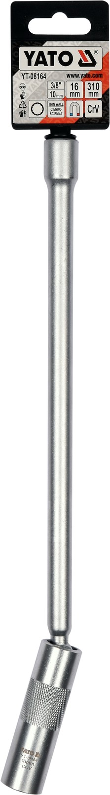 Fits YATO NARZ�DZIA YT-08164 16MM SPARK PLUG WRENCH WITH 3/8' EXTENSI ⭐UK Stock⭐