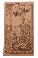 Antique J.C. Penny Co. Christmas shopping list advertising booklet 1920's 