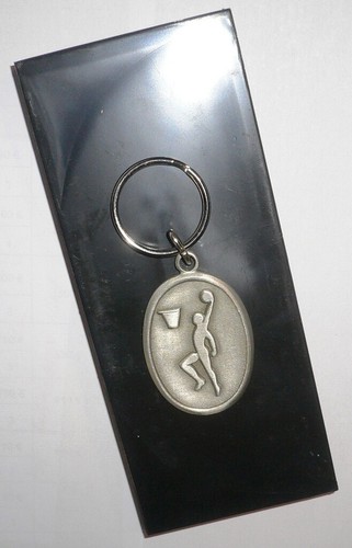 Olympische Spiele ATLANTA 1996 Original BASKETBALL Zinn Schlüsselanhänger & Etui SEHR SCHÖN! - Bild 4 von 5