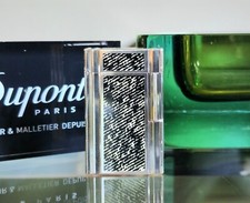 Genuine S.T. Dupont Windsor Lighter in Black and Silver