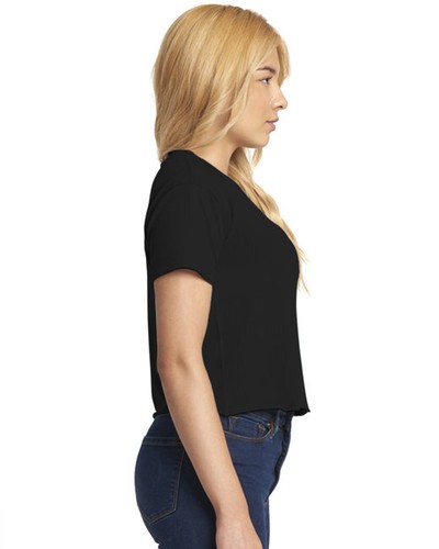 Next Level Apparel 5080 Women's Festival Cali Crop Stylish T-Shirt - Picture 22 of 86