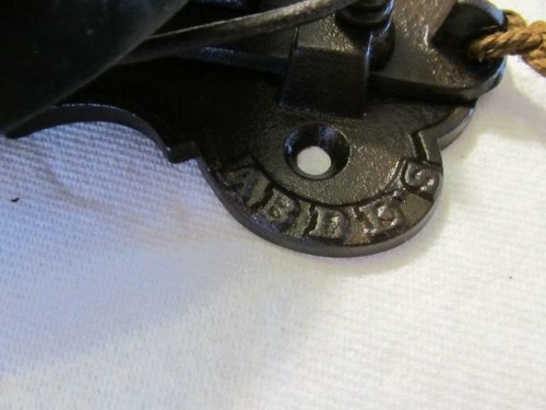 Vintage Antique ABBE'S Ringside Boxing Fight Mechanical Bell 4-3/4" - Picture 8 of 10