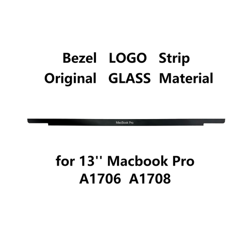 do MacBooka Pro 13 A2338 2020 2022 Przednia szklana ramka Logo Pasek Cover Oryginalna - Zdjęcie 2 z 5