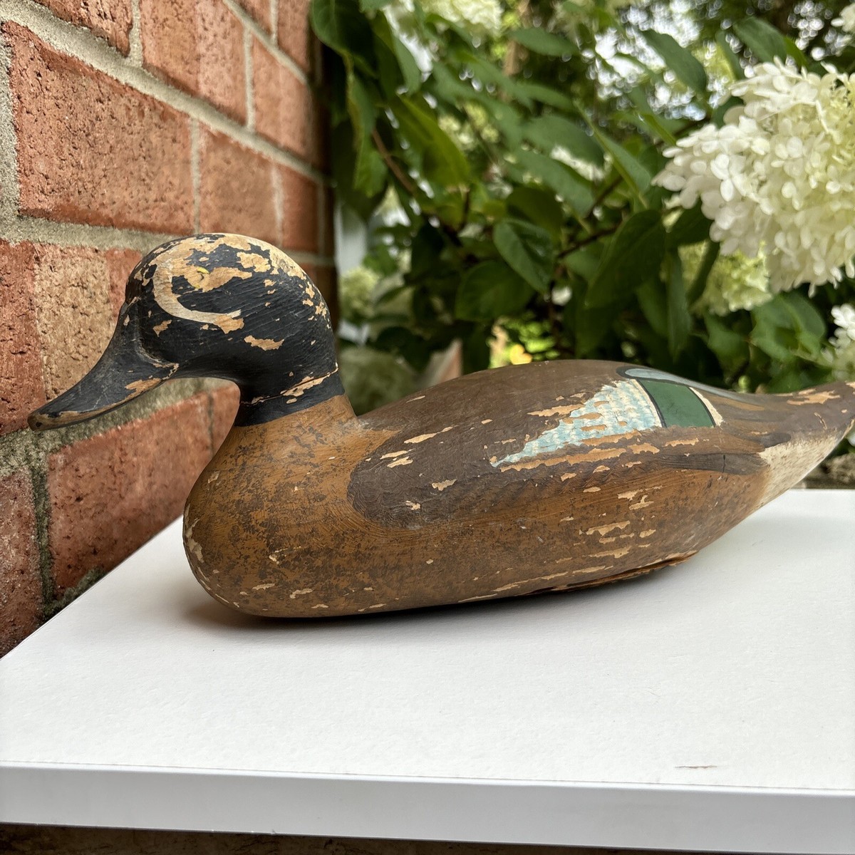 Hand Carved Painted Captain Harry Jobes Old Drake Mallard Decoy