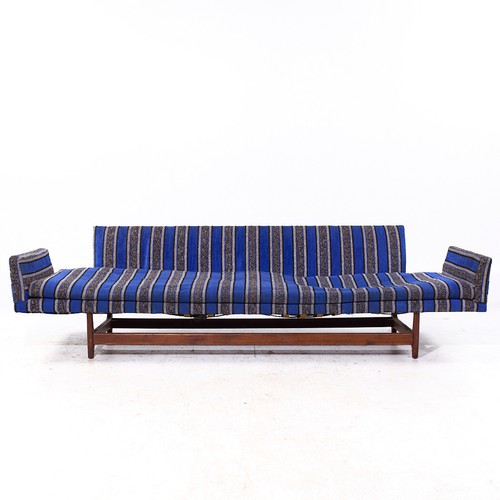 Adrian Pearsall for Craft Associates Mid Century Walnut Gondola Sofa - Picture 2 of 7