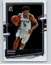 2020-21 Donruss Optic #10 Keldon Johnson  San Antonio Spurs V86728