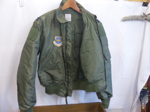 Valley Apparel Flight Jacket Cold Weather 45/P Fire Resistant 100% Aramid Size L - Picture 2 of 18