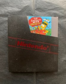 NINTENDO NES - THE SIMPSONS bart vs. the space mutants - FRA - cartouche