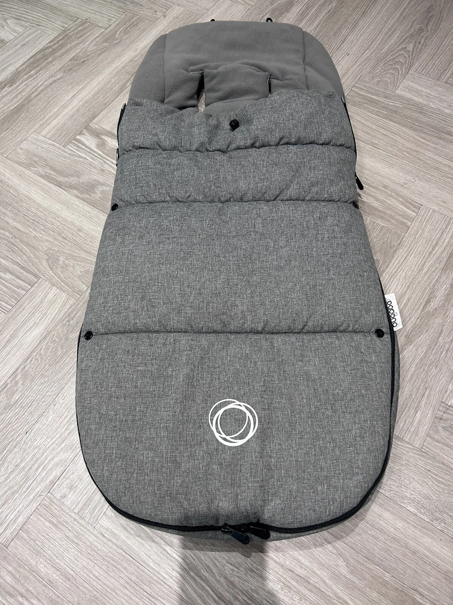 Bugaboo footmuff grey melange discount
