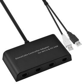 Mayflash 4 Port Adapter for GameCube Controller to WiiU & PC Smash Brothers
