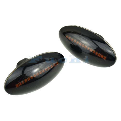 Luz marcadora lateral dinámica LED enchufe pin para Opel Vauxhall Agila Mk2 Suzuki SX4 - Imagen 13 de 22
