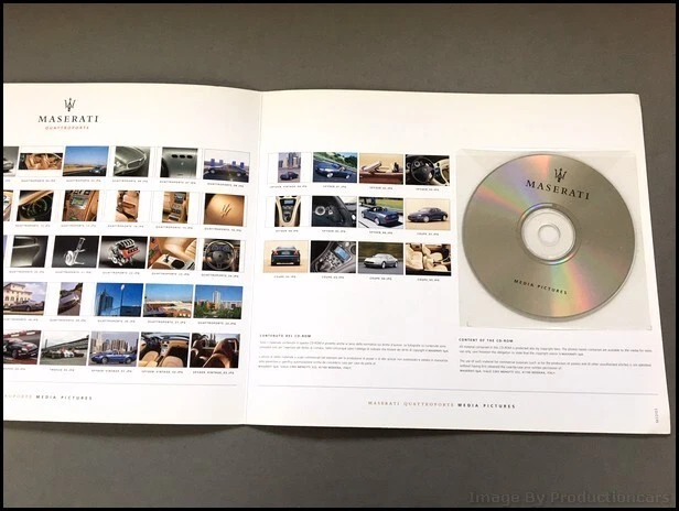 2004 2003 Maserati Quattroporte Spyder Coupe Factory Media CD Sales Brochure - Image 4 of 4