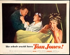 TOM JONES Original Movie Lobby Card Poster Albert Finney British Period Comedy