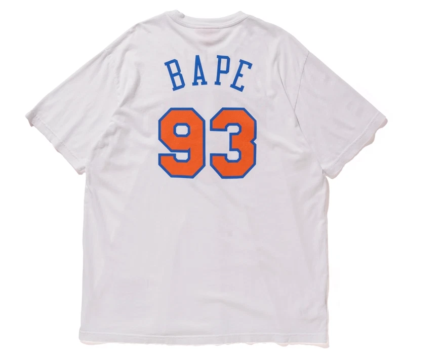 BAPE X MITCHELL & NESS NEW YORK KNICKS JERSEY TANK TOP MENS