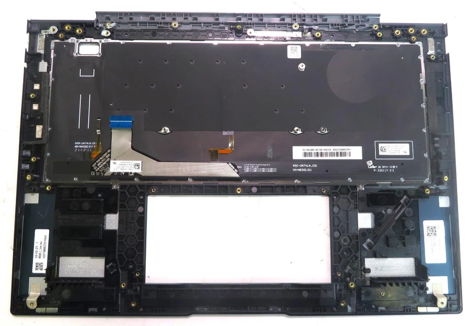 Asus US Q409ZA Keyboard and Palmrest 90NB0WC1-R31US0 - Image 2 of 2