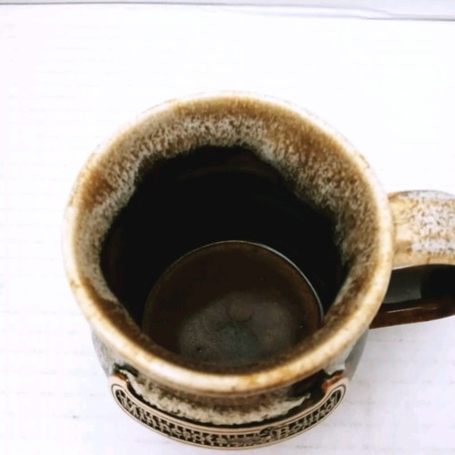 Grey Fox Keramik Steinzeug Becher Minnesota gebunden Kaffee Tee braun creme Ente - Bild 5 von 7