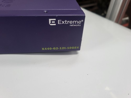 EXTREME NETWORKS SUMMIT X440-G2-12T-10GE4 16530 ETHERNET SWITCH (R4S11.6) - Imagen 3 de 4