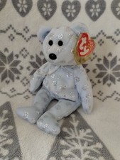 TY BEANIE BABY Flaky  CHRISTMAS BEAR - MINT - RETIRED