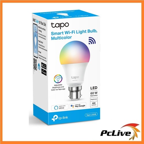 NEW TP-Link Tapo L530B Multicolour Smart Wi-Fi Light Bulb Dimmable Voice Control - Picture 1 of 7
