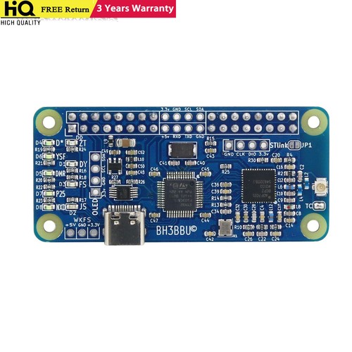 Mini Simplex Hat Hotspot Main Board for MMDVM Digital Modem Box fit Raspberry Pi - Picture 3 of 7