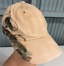 Dri-Duck Wildlife Series Brown Fishing Adjustable Baseball Cap Hat 