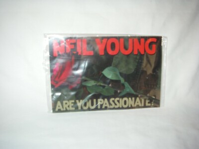 NEIL YOUNG ARE YOU PASSIONATE POSTCARD 2002 TIME WARNER UNUSED