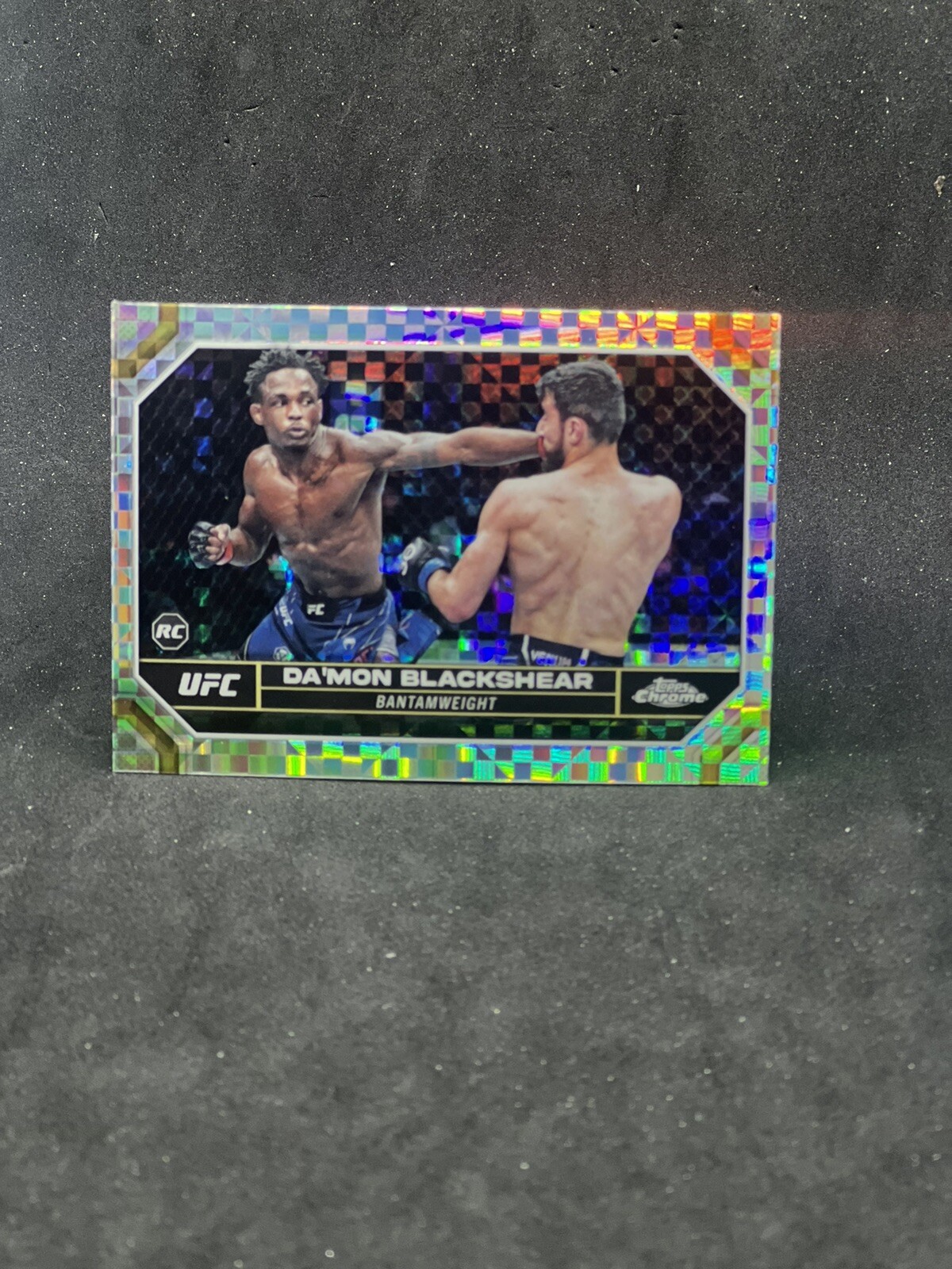2024 Topps Chrome UFC Da'Mon Blackshear Rookie #21 X-Fractor RC