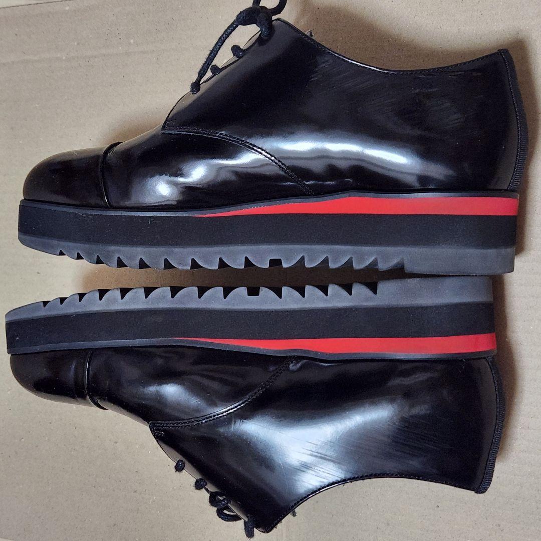 THE ONITSUKA WOMEN SHOES DERBY 1182A290 BLACK CLASSIC RED