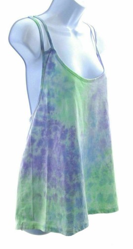 Southern Spirit Women's Grape Burst Tie Dye Racerback Tank Top Size Medium - Bild 11 von 12