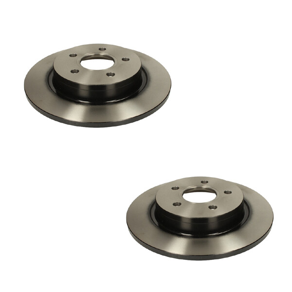 Disque de frein arrière X2 en acier carbone haute résistance pour châssis FORD et Volvo C30