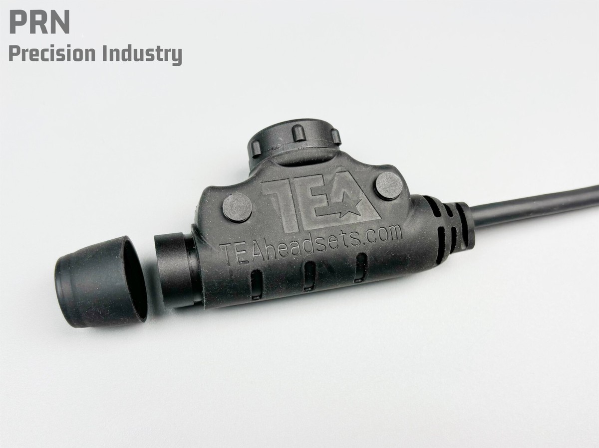 PRN 10Pin TEA U94V2 PTT Maritime U94/MK-10 W/ Gator Clip