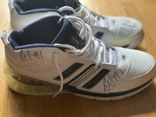 STEPHEN JACKSON Game Used NBA Signed Autographed Shoes 4 Autos Total Very Rare!!