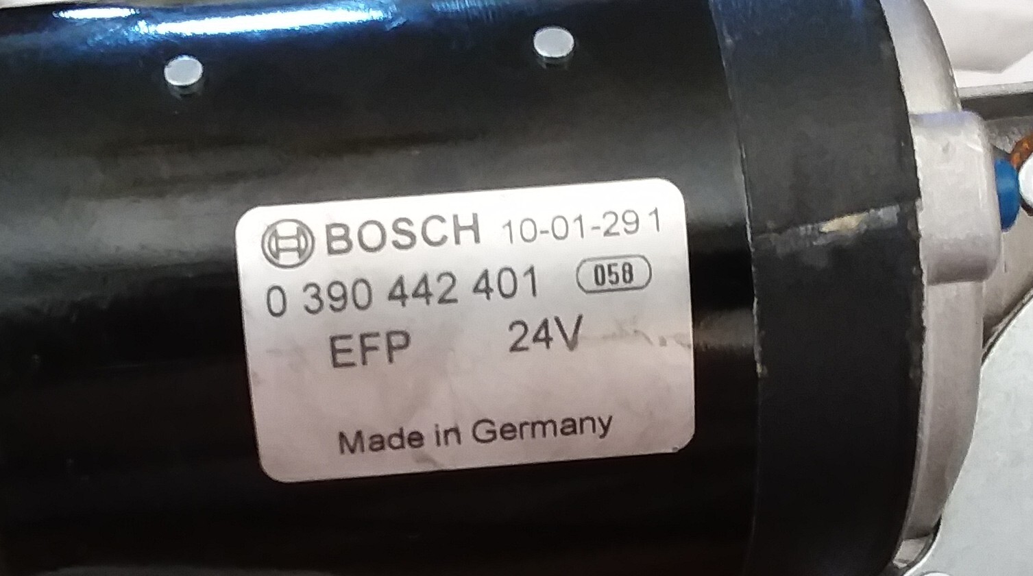 Bosch+Windshield+Wiper+Motor+0390442401+0390442401+24v for sale online eBay