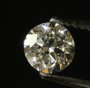 GIA certified natural .91ct VS2 I loose brilliant round diamond estate vintage