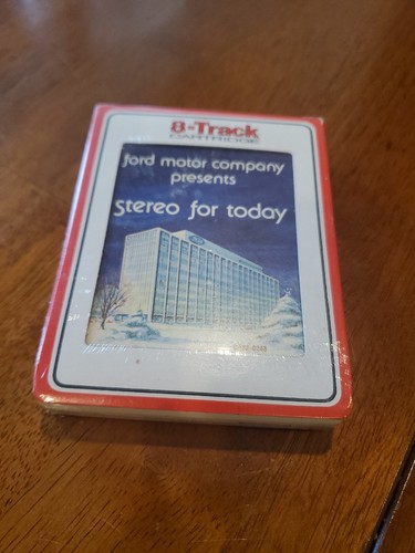 VERSIEGELT FORD MOTOR COMPANY STEREO FÜR HEUTE 8-SPUR PATRONE KASSETTE - Bild 4 von 8